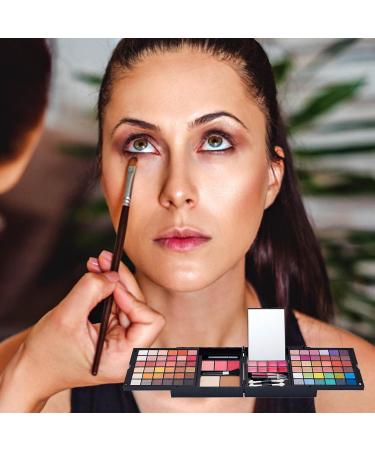 Waterproof Eyeshadow Palette | Sweat Proof Multicolor Eye Shade Makeup Supplies Matte Shimmer Eye Shade for Dark Circles Freckles - Buy Online on GoSupps.com
