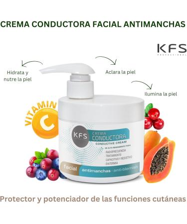  KFS Professional KFS | Radiofrequency Anti-Dark Spot Face Cream 500ml | Diathemia | Capacitive - Resistant | Professional - Buy Online on GoSupps.com