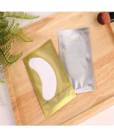 100 Pairs Set Eye Gel Patches - Lint Free Under Eye Pads for Lash Extensions | Gold Eye Mask Beauty Tool - Buy Online on GoSupps.com