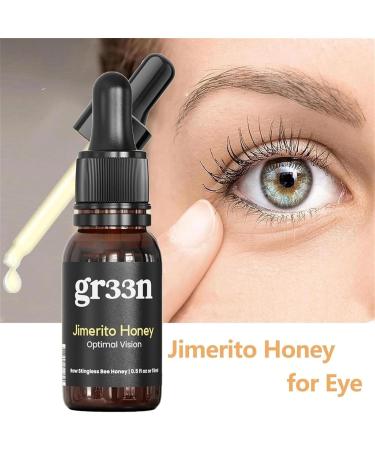 Gr33n Jimerito Honey for Eye Gr33n Jimerito Honey Eye Drops Stingless Bee Honey Eye Drops Relieves Eye Fatigue and Dryness (3pcs) - Buy Online on GoSupps.com