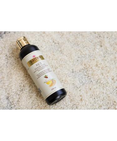 Sattva Ayurveda Huile capillaire l'huile de riz - Huile de soin l g re pour cheveux souples et pleins d'effet - 200 ml - Buy Online on GoSupps.com