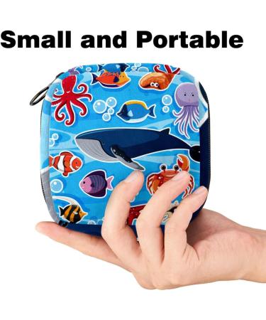 Women's Storage Bags for Bandages & Accessories | Portable Marine Design | Multicolored Patterns for School & Office - Buy Online on GoSupps.com