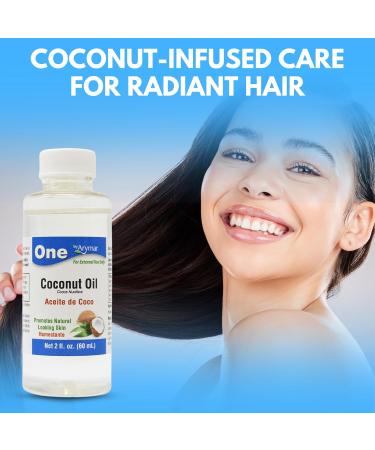 Arymar Coconut Oil, Natural Oil for Skin, Hair, Massage & Aromatherapy Uses, 2 oz Coconut 2 Fl Oz (Pack of 1) - Buy Online on GoSupps.com
