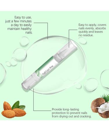 Health Routine Nail Care - Cuticle Oil For Nail Care Cosmetic Care For Well-groomed Fingernails & Toenails Natural Ingredients Nail Oil For Cuticle Care Prevent Dry Cracking And Hangnails - Buy Online on GoSupps.com