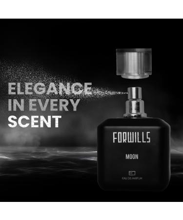 FOR-WILLS MOON Perfume for Men Best Luxury Perfume Long Lasting Smell Branded Perfume Gift Set Premium Combo Pack Luxury Fragrance Perfect Body Spray for Men Perfume 100ML (MOON) - Buy Online on GoSupps.com