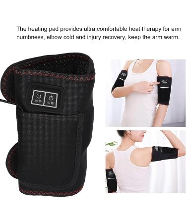 Portable Arm Heating Pad Wrap with Vibration Massage - USB Electric Heat Therapy for Muscle Soreness (Less Than 45CM) - Buy Online on GoSupps.com