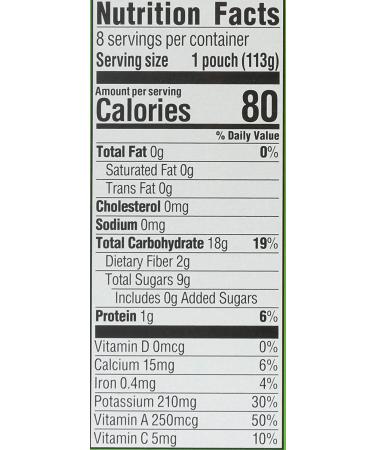 Happy Family Organics Stage 2 Baby Food - Peas, Bananas & Kiwi 4 oz (6+ Months) - Buy Online on GoSupps.com