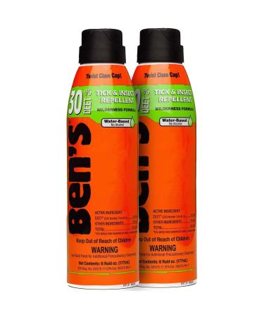 Ben's 30 Insect Repellent Spray 6 oz (Pack of 2)