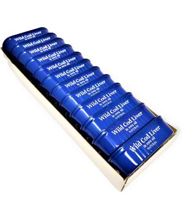 Pisces Icelandic Wild Cod Liver 4.05oz/115g Pack of 3 - 3 Pack 4.05 Ounce - Buy Online on GoSupps.com