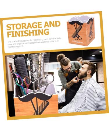 PopetPop Hairdressing Scissors Storage Box | Salon Organizer & Multifunctional Brush Holder for Stylists - Buy Online on GoSupps.com