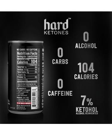 Buy Hard Ketones Dr. Up Unsweetened - 0.0% Alcohol Alternative | 12 Pack of 8.4 Oz Cans | 7% Ketohol | International Shipping Available - Buy Online on GoSupps.com