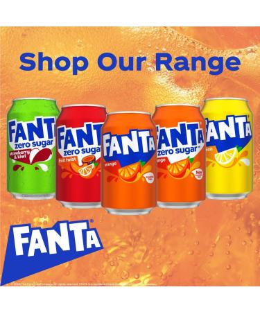 Fanta Boisson orange douce du z ro 330 ml (24 bo tes) Orange 330 ml (Lot de 24) - Buy Online on GoSupps.com