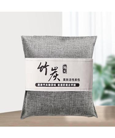 Charcoal Air Purifying Bags | Natural Charcoal for Odor Absorbing | Household Moisture Absorber for Living Room Bedroom Study Room Wardrobe Air Freshening Grey - Buy Online on GoSupps.com