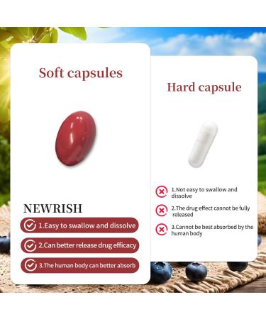 Newrish AREDS 2 Formula 120 Softgels - High Potency Lutein & Zeaxanthin Non-GMO Gluten-Free Multivitamin Mineral Supplement - Buy Online on GoSupps.com