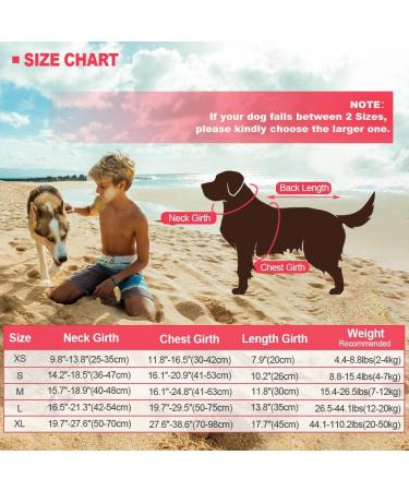 Emust Dog Chimney Shark - Swimming Vest for Small Medium & Large Dogs | Safety Vest with Rescue Handle for Pool & Beach | S Red - Buy Online on GoSupps.com