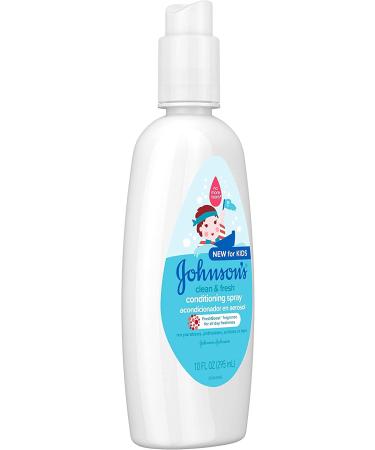 Johnson's Baby Clean & Fresh Conditioning Spray 10 fl oz - Gentle Hair Care for Kids - Buy Online on GoSupps.com