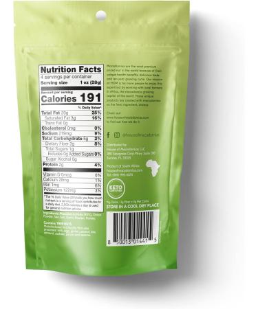 House of Macadamias Seasoned Nuts Roasted Onion 113g - Buy Online on GoSupps.com