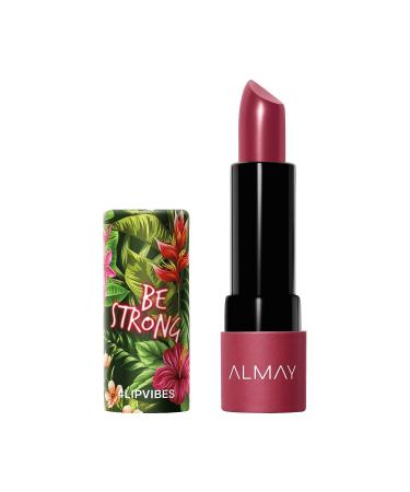Almay Lip Vibes Lipstick - Matte Finish, Hypoallergenic, Be Strong - 0.14 Oz - Buy Online on GoSupps.com