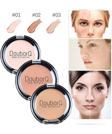Anself Concealer choice of 3 colors fashion natural concealer fade wrinkles dark eyes circles 01 - Buy Online on GoSupps.com
