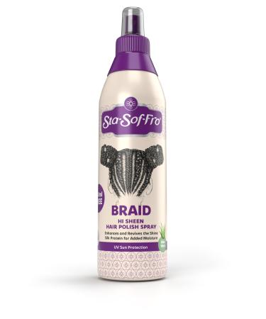 Sta-Sof-Fro BRAID Hi Sheen Hair Polish Spray-350mL