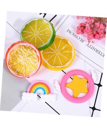Levemolo 30pcs Mini Lemon Slices Yellow Lemon Slices Teeth Holder Toys Fruit Plastic Fake - Buy Online on GoSupps.com