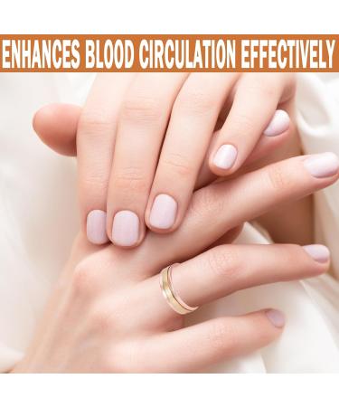 3500 Gauss Copper Rings for Women | Arthritis Relief & Pain Management with 4 Strong Magnets | Magnetic Therapy for Carpal Tunnel & Rheumatism - Buy Online on GoSupps.com