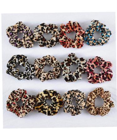 Leopard Scrunchies for Women - 1PC Elastic Hair Band & Ponytail Holder - Random Color Hair Accessories - Buy Online on GoSupps.com