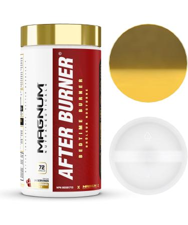 Magnum Nutraceuticals After Burner Bedtime Burner - 72 Capsules - Thermogenic - Fat Burner - Reduce Food Cravings - Increases Fat Loss While You Sleep - Buy Online on GoSupps.com