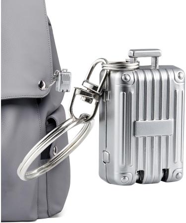 Fingernail Cutter Stainless Steel Small Nail Clipper Keychain | Women Fashion Accessory Manicure Trimmer for Polishing Nails for Travelling Dormitory Silver L - Buy Online on GoSupps.com