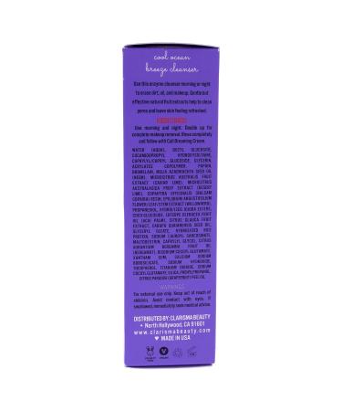 Cool Ocean Breeze Daily Cleanser by Clarisma for Unisex - 5 oz Cleanser - Buy Online on GoSupps.com