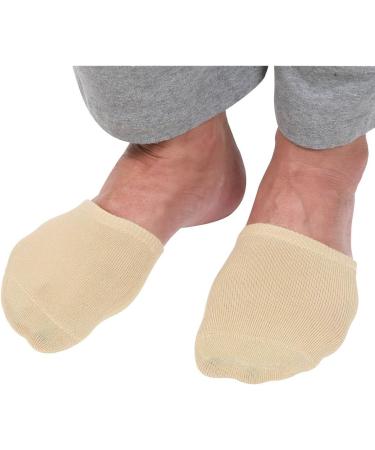 Buy Bandwagon Women's Gel Cushioned Toe Covers - Beige One Size | International Shipping Available - Buy Online on GoSupps.com