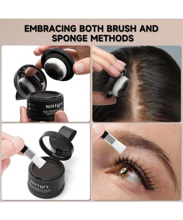  Mifeloy MIFELOY Invisible Hair Root Powder for Men Women Immediate Effect for Thickening Hair Hide Thin Areas Bald Grey White - Buy Online on GoSupps.com