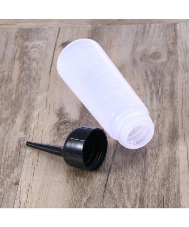 Rosenice Black Empty Applicator Bottle with Beveled Tip & Scale - Ideal for Precision Dispensing | International Shipping Available - Buy Online on GoSupps.com