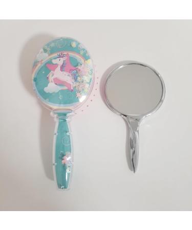 Silent unicorn beauty brush Buy one beauty brush get one mirror free #greenocean #beautycollection - Buy Online on GoSupps.com