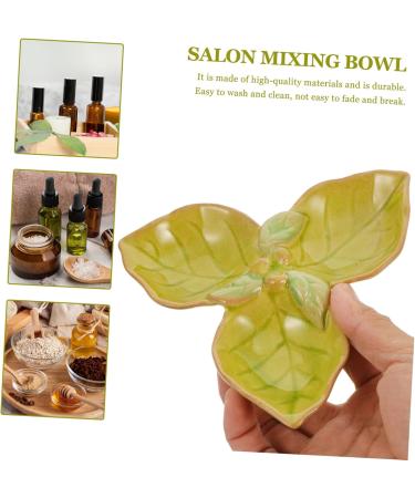 FRCOLOR Plat C ramique pour Huiles Essentielles Assiette Huiles Essentielles pour Salon de Beaut Fournitures pour Salon de Beaut  - Buy Online on GoSupps.com