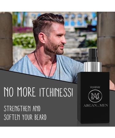 VoilaVe His and Her Argan Oil Bundle - Pure Organic Moroccan Argan Oil for Body, Beard, Skin, Nails, and Hair Growth - Anti-Aging Moisturizer Set - Buy Online on GoSupps.com