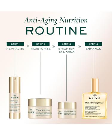 NUXE Nuxuriance Gold Nutri-Replenishing Serum | Vegan Anti-Aging Serum for Dry Skin | Made in France | 1 Fl Oz - Buy Online on GoSupps.com