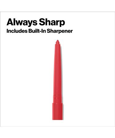 Revlon Colorstay Lip Liner 713 Ruby - Longwear Rich Lip Color with Built-in Sharpener - Buy Online on GoSupps.com