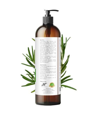 Velona Organic Amla Oil with Rosemary - 8 oz | Natural Hair Scalp Eyelash & Eyebrow Growth | 100% Pure & International Shipping - Buy Online on GoSupps.com