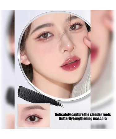  Pruojhw Eyelash Mascara 3ml Waterproof and Long-Lasting | Mascara for Eyelash Extensions | For Travel Home Outdoors School Gift for Women - Buy Online on GoSupps.com
