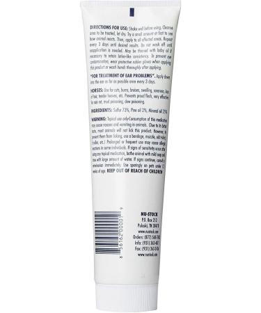 Nu-Stock Animal Ointment 12-oz - Non-Toxic, Steroid-Free All Purpose Treatment - Buy Online on GoSupps.com