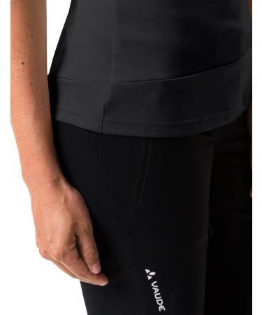 VAUDE Women's Sveit Shirt - Black T-Shirt for Women | International Shipping Available - Buy Online on GoSupps.com