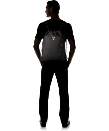 PUMA Men's Ferrari Replica Gym Sack Bag - Black | One Size - Buy Online on GoSupps.com
