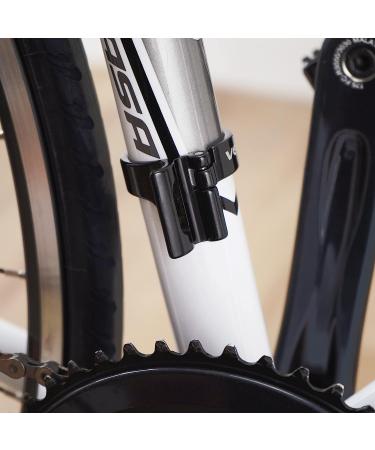 Venzo Adjustable Braze On Front Derailleur Adapter Clamp - 31.8mm - Compatible with Shimano Sram - Black - Buy Online on GoSupps.com