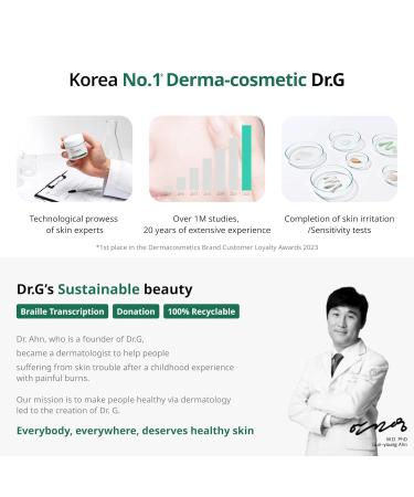Dr.G RED Blemish Clear Soothing Cream 70ml - Cica Moisturizer for Sensitive Acne-Prone Skin | Korean Skin Care & KBeauty - Buy Online on GoSupps.com