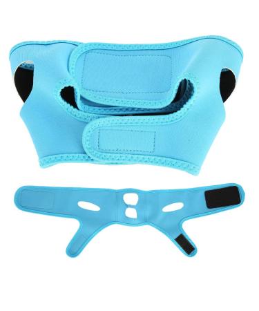Buy Sonew Facial Slimming Mask - Face Bandage for Neck Lift & Double Chin Care (Blue & Orange) - International Shipping Available - Buy Online on GoSupps.com