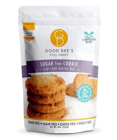 Good Dee's Low Carb Chocolate Chip Cookie Baking Mix - 8 oz | Sugar-Free & Keto Friendly - Buy Online on GoSupps.com