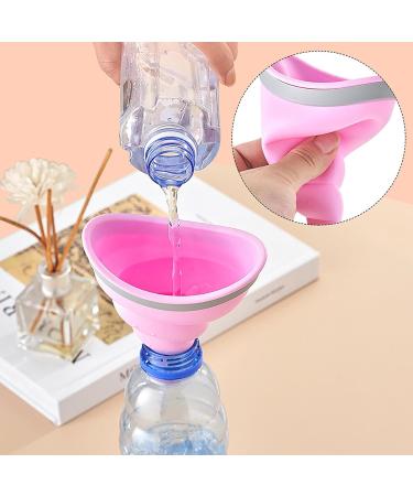 Womens Urinal Funnel Funnel Conch Type Female Urinal Device Standing Up to Pee Reusable Women Pee Funnel for Travel and Outdoor Pinks - Buy Online on GoSupps.com
