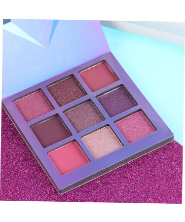 FRCOLOR 2pcs 9 Mattes Glitter Eyeshadow Palette - Metallic Shimmer & Lasting Purple Sequins for Stunning Eye Looks | International Shipping Available - Buy Online on GoSupps.com