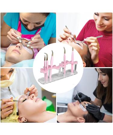 Moonyan Acrylic Tweezer Holder Acrylic Tweezer Stand Display Organizer Transparent Acrylic Display Stand Holder for Salon Use - Buy Online on GoSupps.com